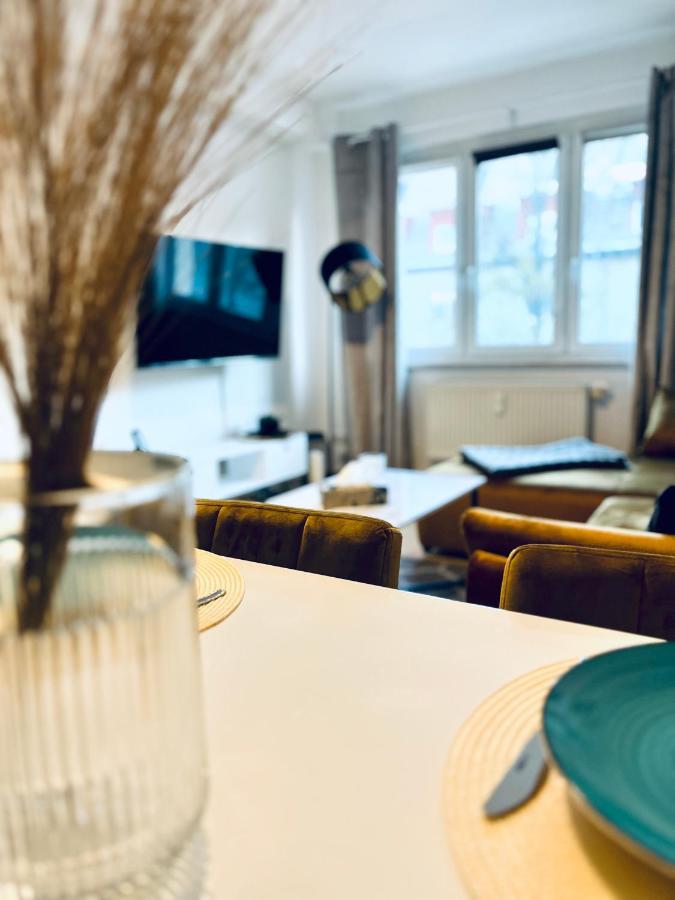 Modernes 3 Zimmer Apartment - Luise- Mit Wlan, Balkon Und Smart-Tv In City-Nahe! Erfurt Exteriör bild